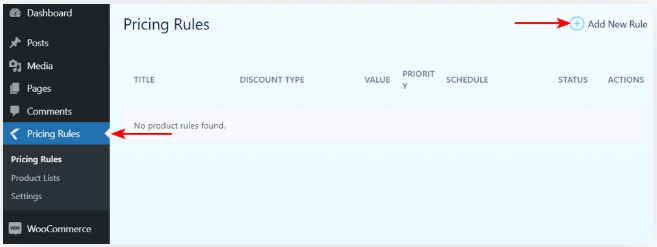 在WooCommerce商店设置动态定价