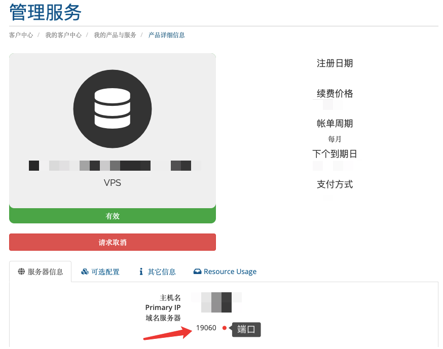 Megalayer国外VPS远程端口
