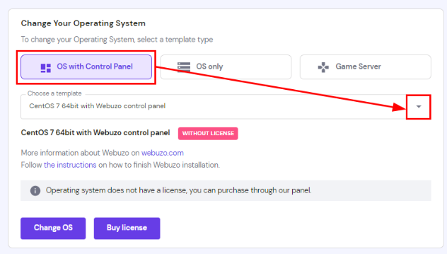 Hostinger国外VPS控制面板许可证购买指南