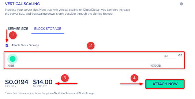 如何在Cloudways使用DigitalOcean块存储