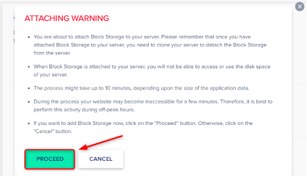 如何在Cloudways使用DigitalOcean块存储