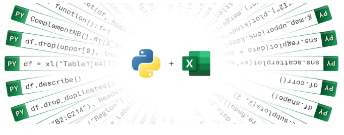 微软宣布将Python原生集成到Excel公共预览版