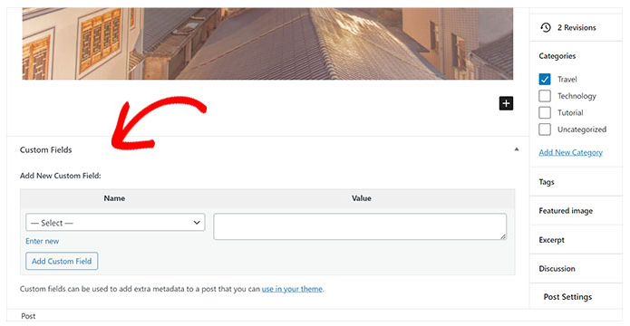 WordPress自定义字段不显示