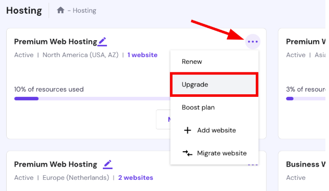 Hostinger虚拟主机升级