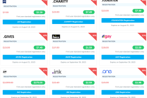 NameSilo2023年8月域名优惠活动