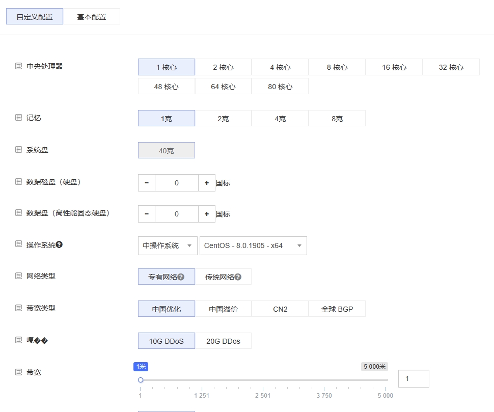 RAKsmart云服务器配置详情