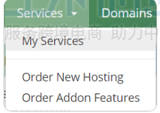 单击要取消的服务