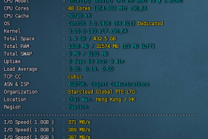 华纳云美国服务器评测