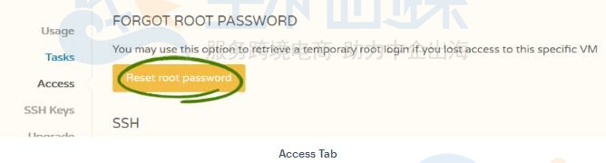 CloudCone美国VPS重置root密码