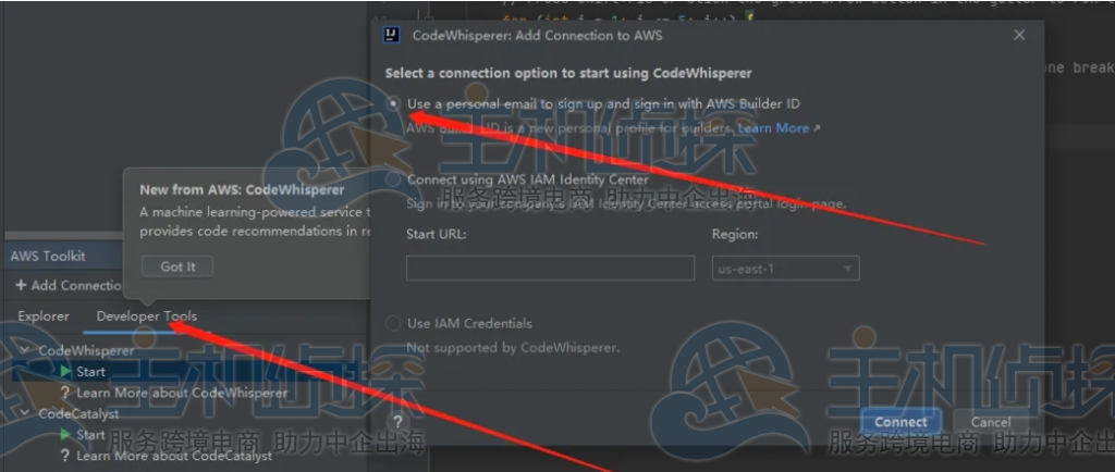 AmazonBuilderID登录