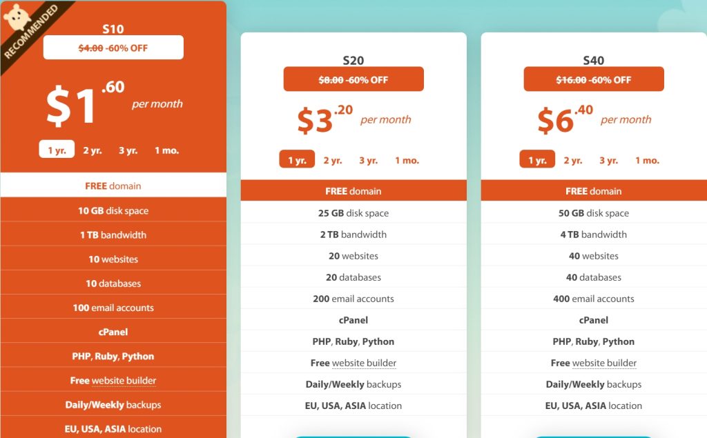 Hostens虚拟主机方案