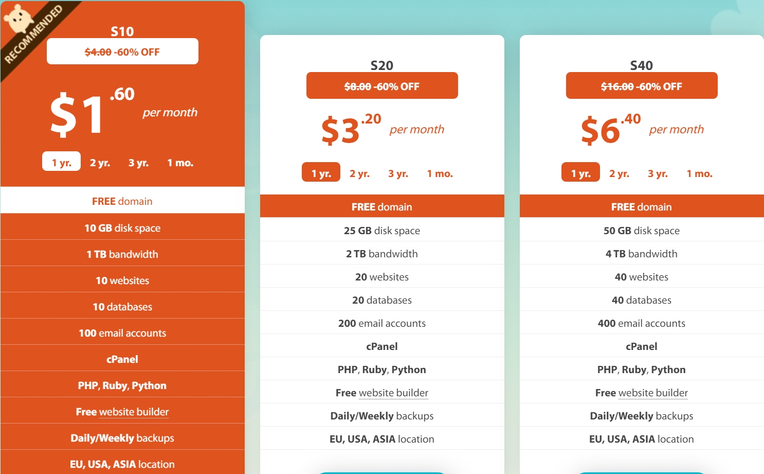 Hostens虚拟主机方案
