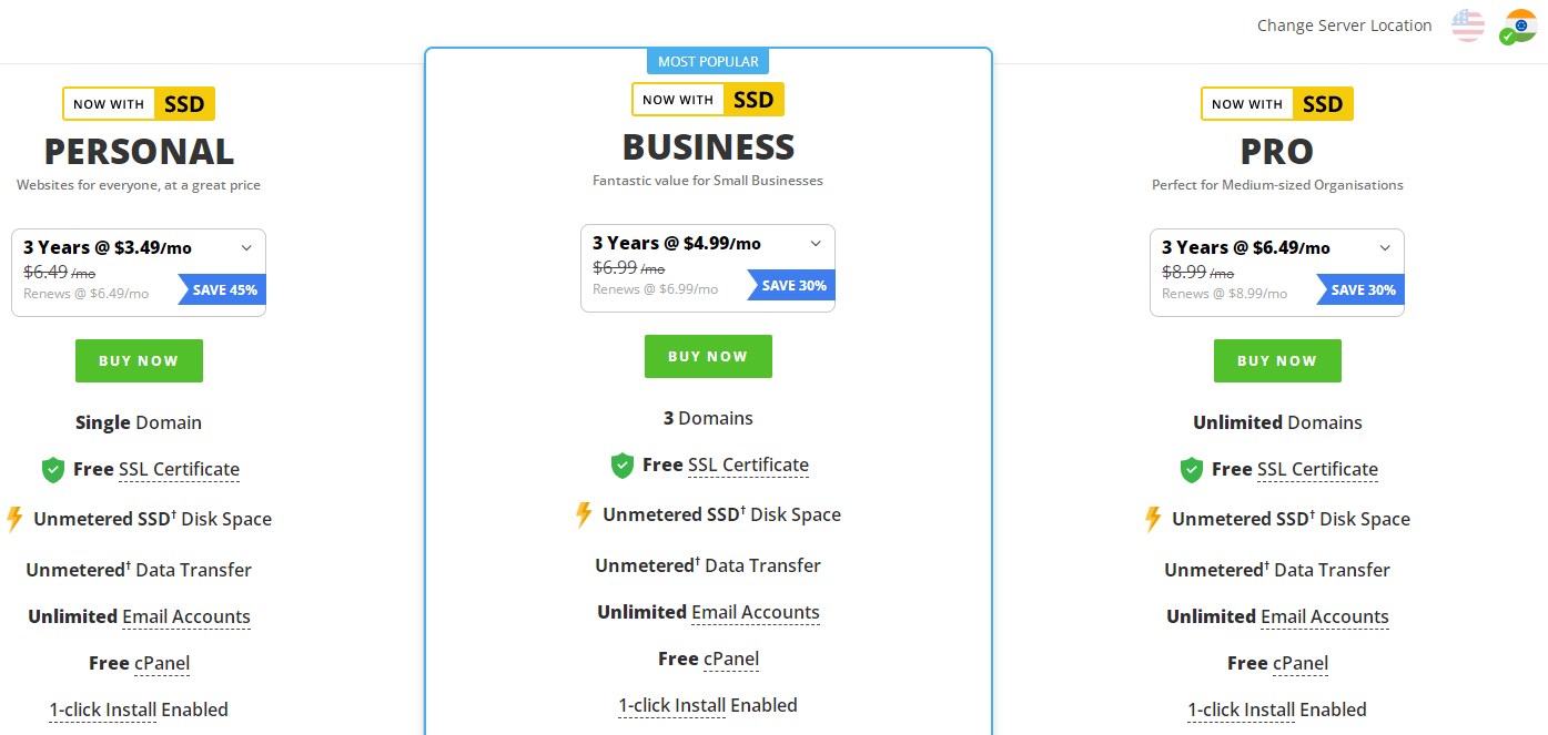 印度虚拟主机租用价格