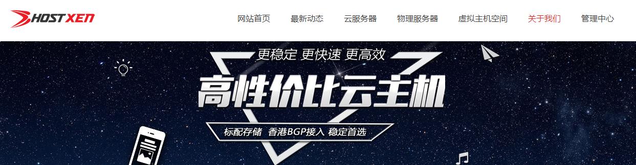 HostXen各节点测速