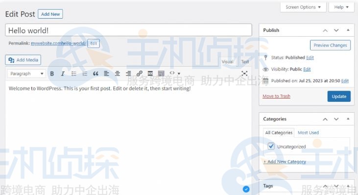 WordPress经典编辑器