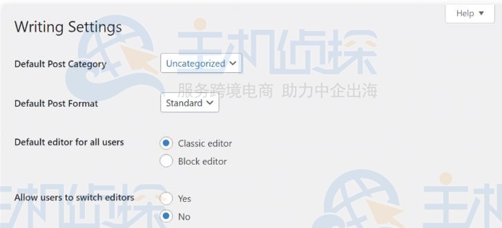 WordPress经典编辑器
