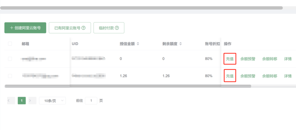 阿里云国际版帐号