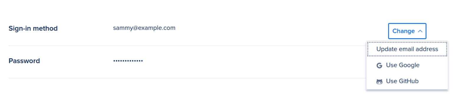配置文件设置页面的编辑登录方法部分
