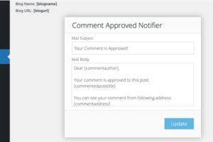 评论审核通过时通知