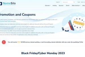NameSilo黑五