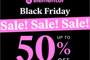 Elementor黑五大促