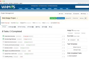 WHMCS项目管理插件