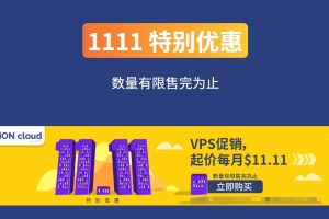 iON云服务器11.11狂欢