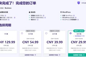 Hostinger WordPress主机