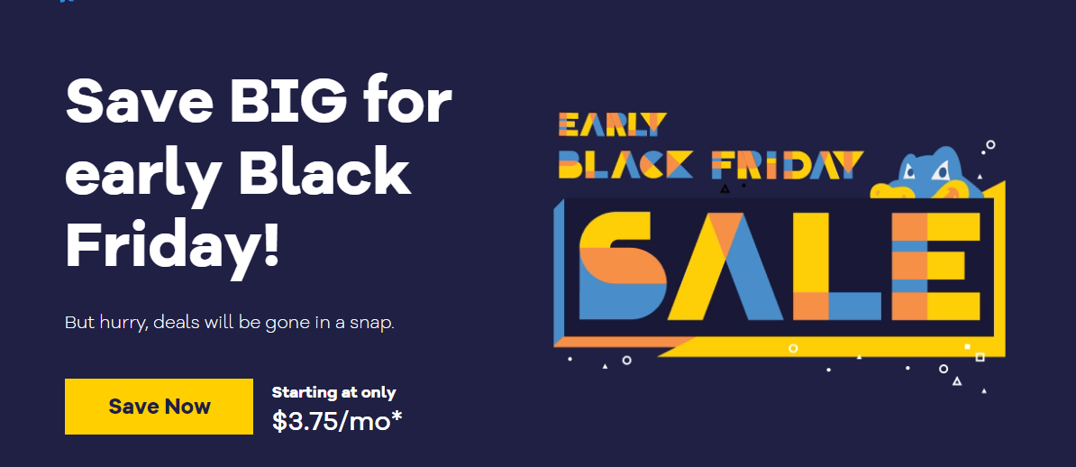 HostGator黑色星期五活动