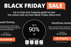 HostPapa黑五活动 虚拟主机可享90%折扣 低至$1.27/月