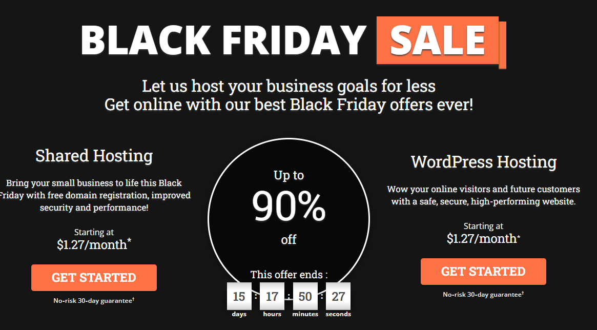 HostPapa黑五活动