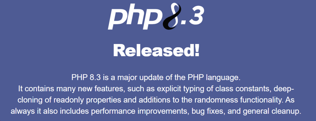 PHP8.3