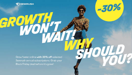 Semrush黑五大促活动
