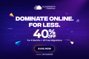 Cloudways黑五大促活动 云服务器全场六折 赠送40次免费迁移