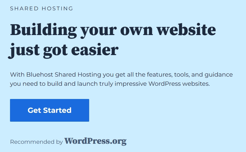 BlueHost虚拟主机