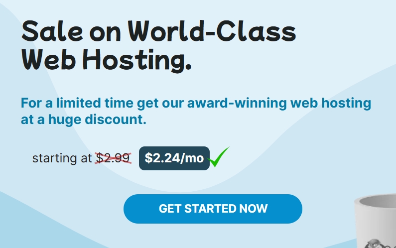 HawkHost虚拟主机限时25%优惠 低至$2.24/月