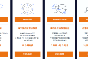 亚马逊云存储服务限时特惠