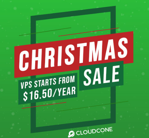 CloudCone圣诞活动 美国VPS低至$16.5/年
