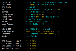 HostDare美国CN2 VPS测评
