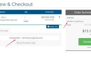 HostDare优惠码使用方法