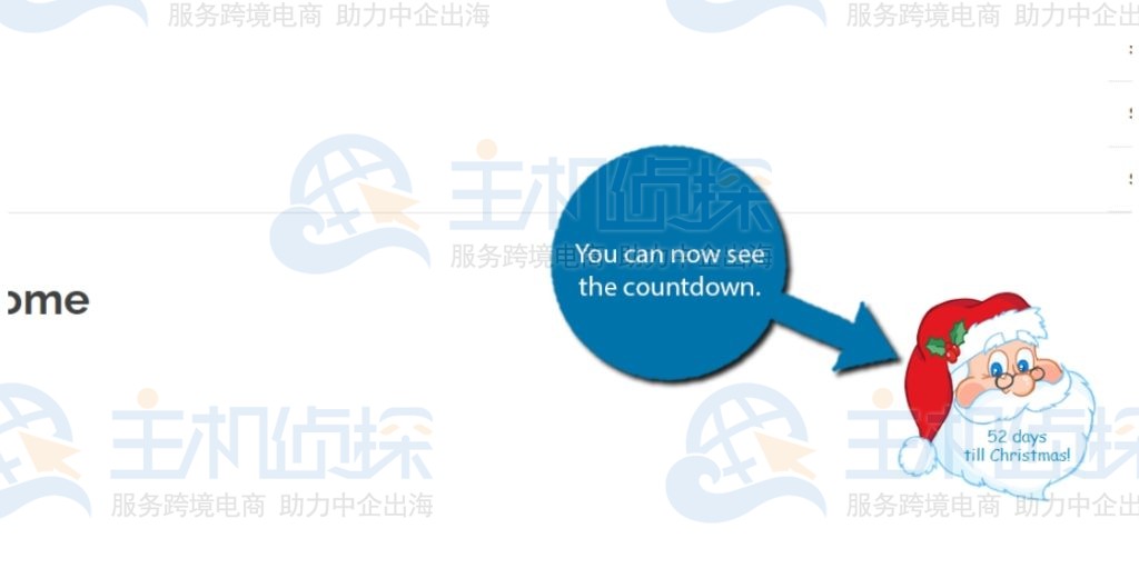 圣诞倒计时小工具