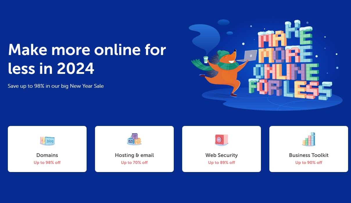 Namecheap新年特惠