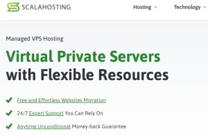 ScalaHosting VPS主机