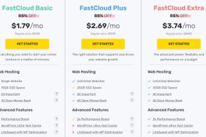 FastComet虚拟主机