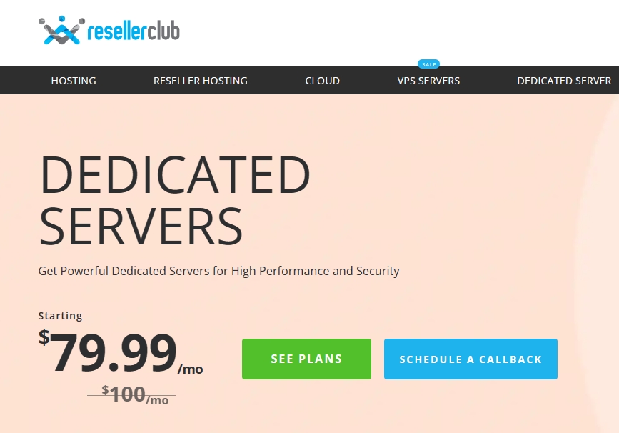 ResellerClub美国服务器