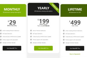 MainWP专业版套餐