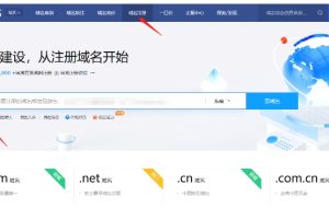 域名注册页面
