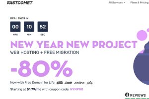 FastComet新年促销