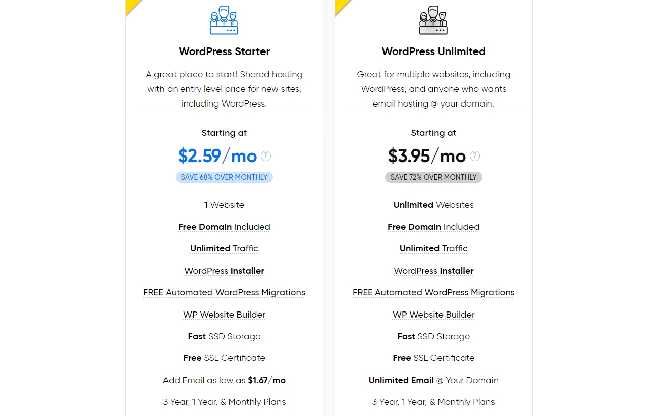 DreamHost WordPress主机