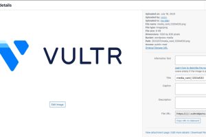 上传WordPress文件到Vultr对象存储桶